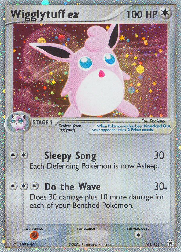 Wigglytuff ex - 101 - Hidden Legends