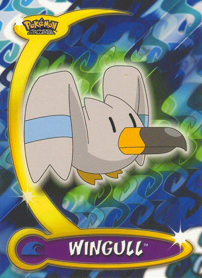 Wingull - 87 - Topps - Pokemon Advanced Challenge - front