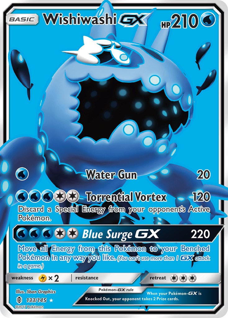 Wishiwashi-GX - 133 - Guardians Rising