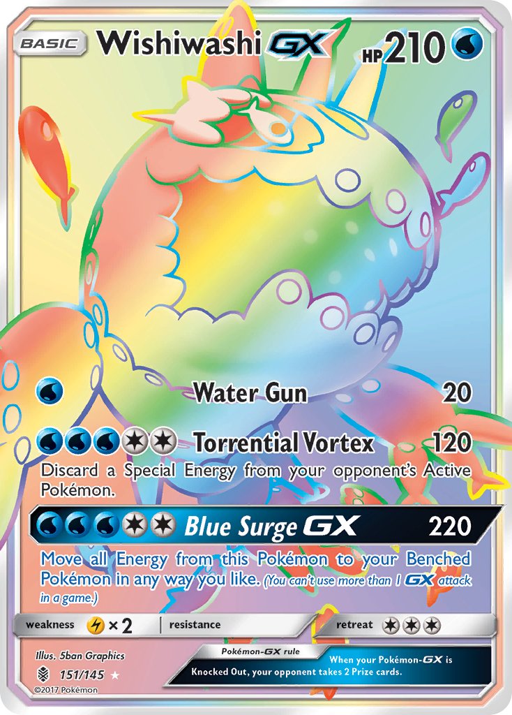 Wishiwashi-GX - 151 - Guardians Rising