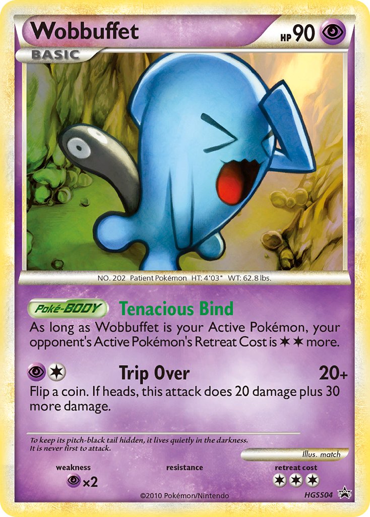 Wobbuffet - HGSS04 - HeartGold & SoulSilver Promos