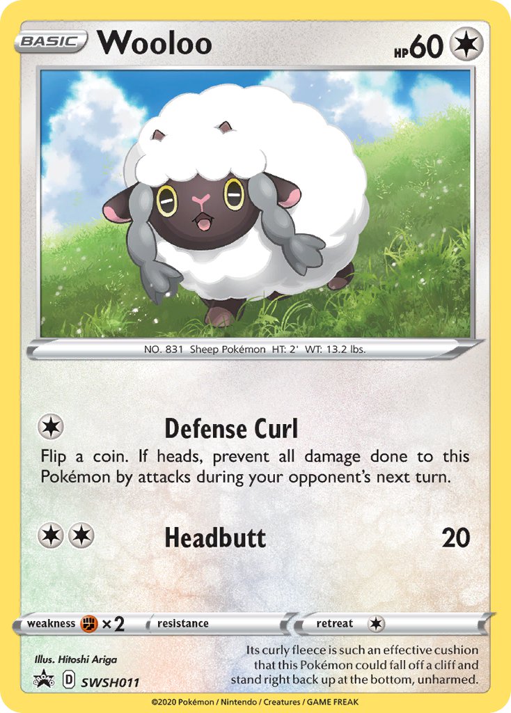 Wooloo - SWSH011 - Sword & Shield Promos