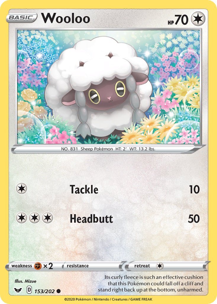 Wooloo - 153 - Sword & Shield