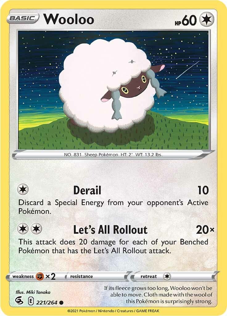 Wooloo (221) - 221 - Fusion Strike