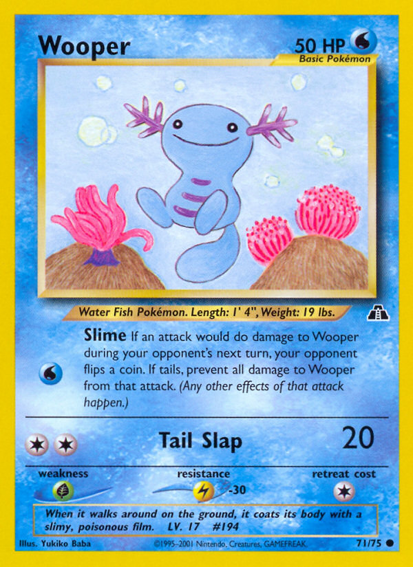 Wooper - Neo Discovery - Unlimited