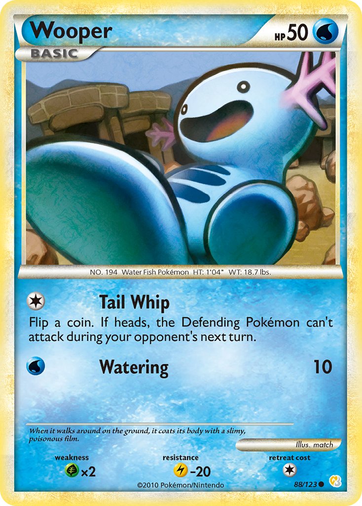 Wooper - 88 - HeartGold & SoulSilver