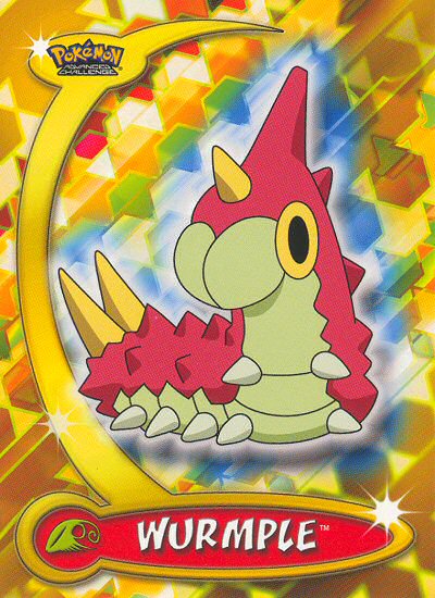 Wurmple - 88 - Topps - Pokemon Advanced Challenge - front