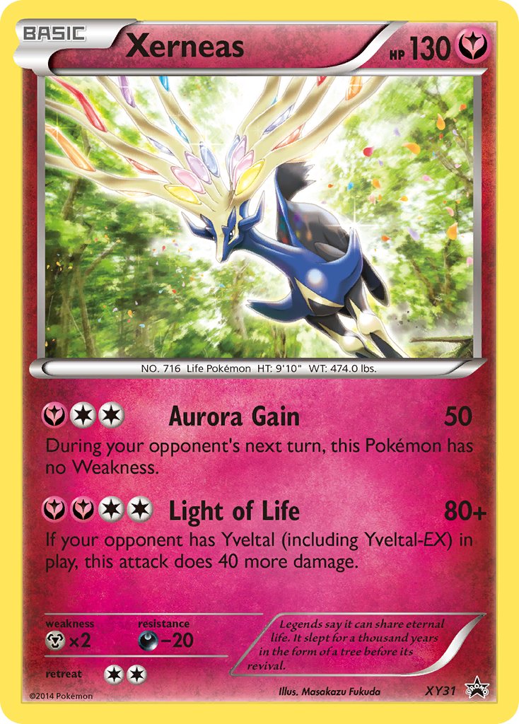 Xerneas - XY31 - XY Promos