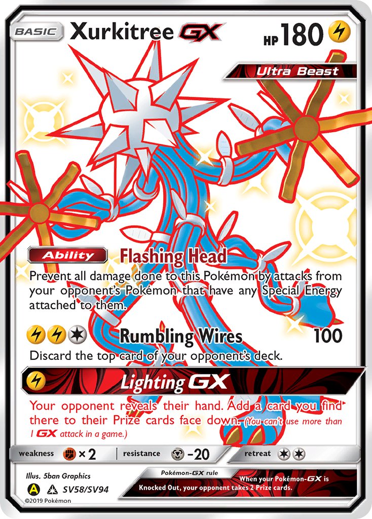 Xurkitree-GX - SV58 - Ultra Prism