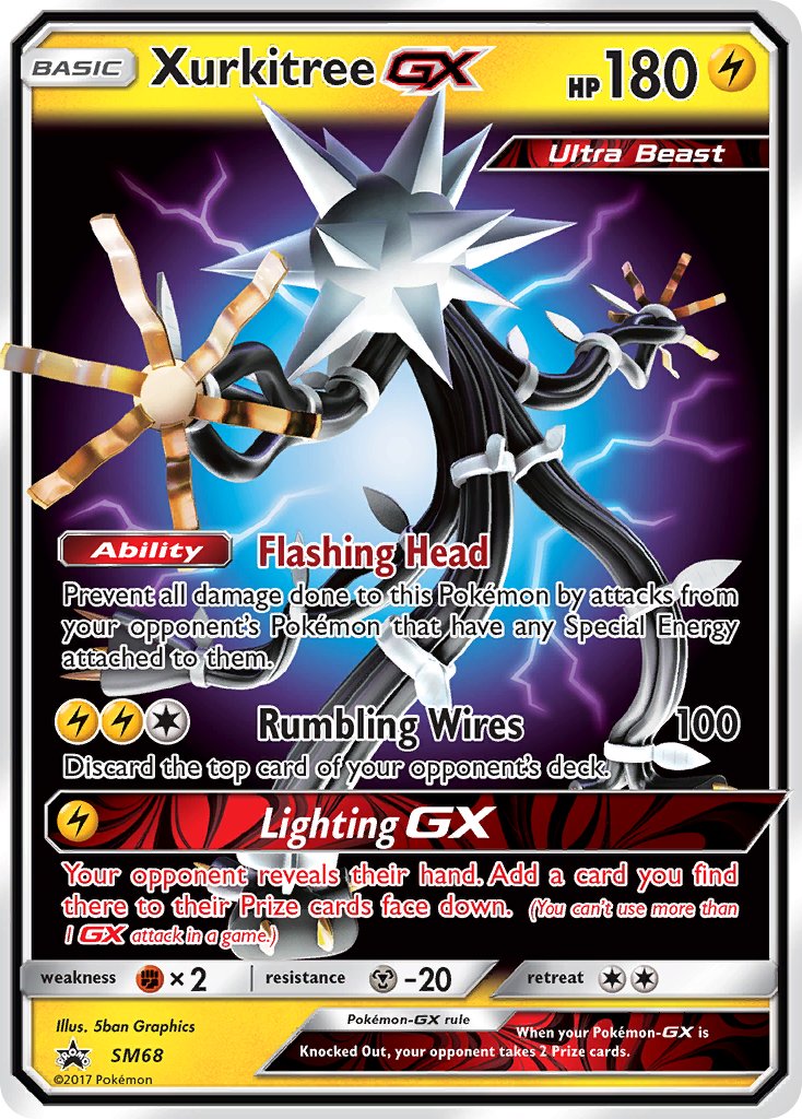 Xurkitree-GX - SM68 - Sun & Moon Promos