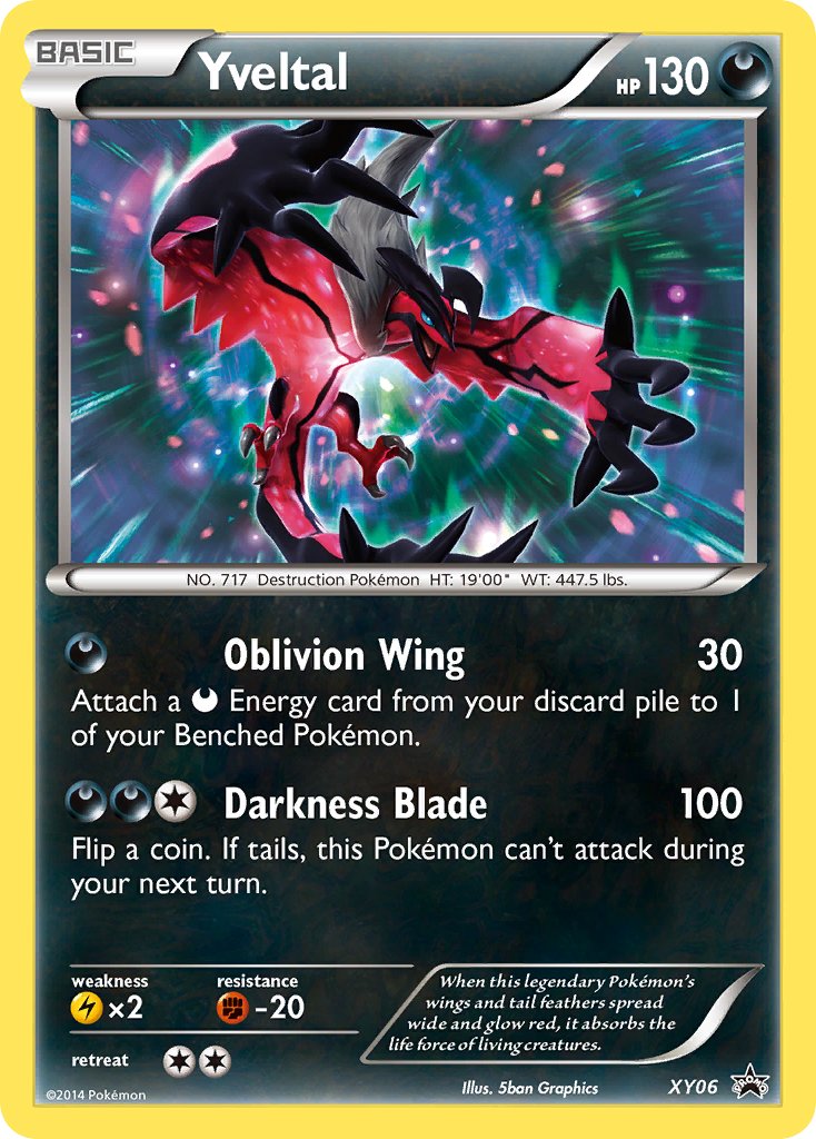 Yveltal - XY06 - XY Promos