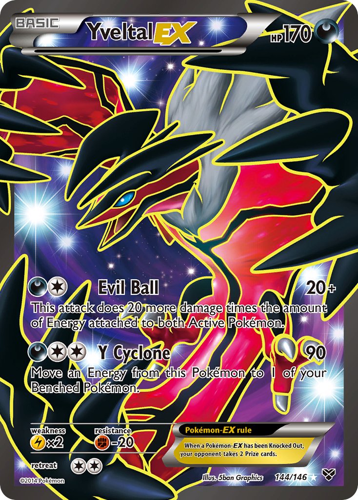 Yveltal-EX - 144 - XY