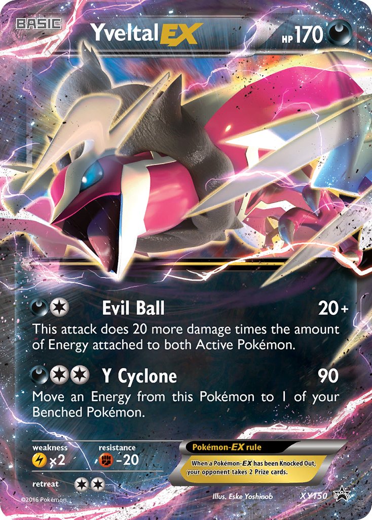 Yveltal-EX - XY150 - XY Promos