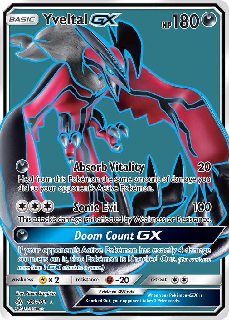 Yveltal-GX - 124 - Forbidden Light