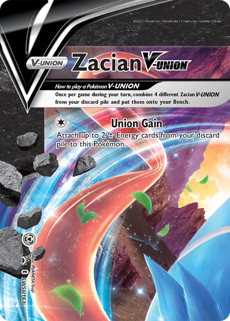 Zacian V-UNION - SWSH163 - Sword & Shield Promos