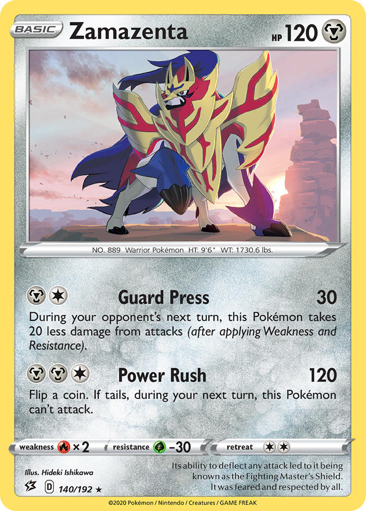 Zamazenta - 140 - Rebel Clash