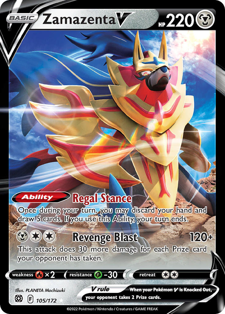 Zamazenta V (098/159) [Sword & Shield: Crown Zenith]