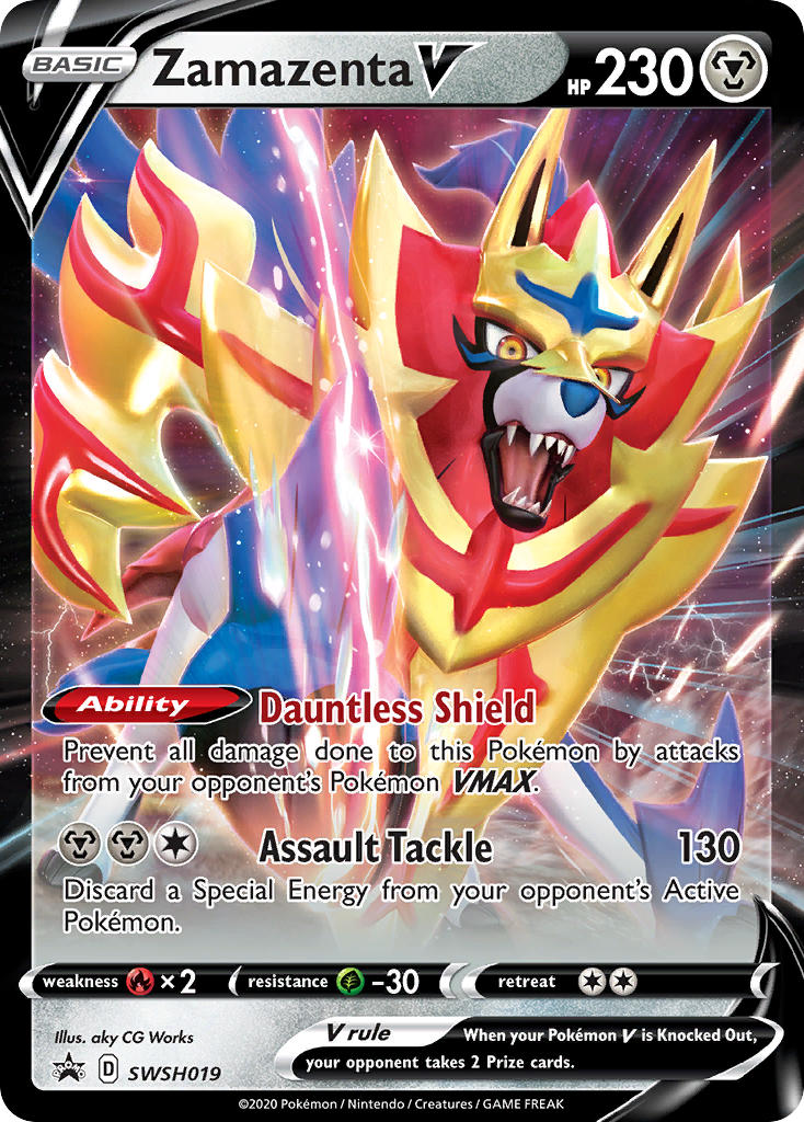 Mavin  2020 POKEMON SWORD & SHIELD FA/ZAMAZENTA V #212/202 SECRET RARE PSA  10