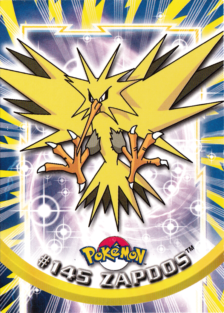 Zapdos - 145 - Topps - Series 3 - front