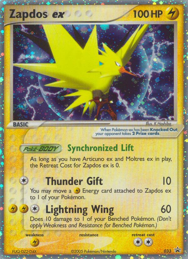 Zapdos ex - PTCGL Code