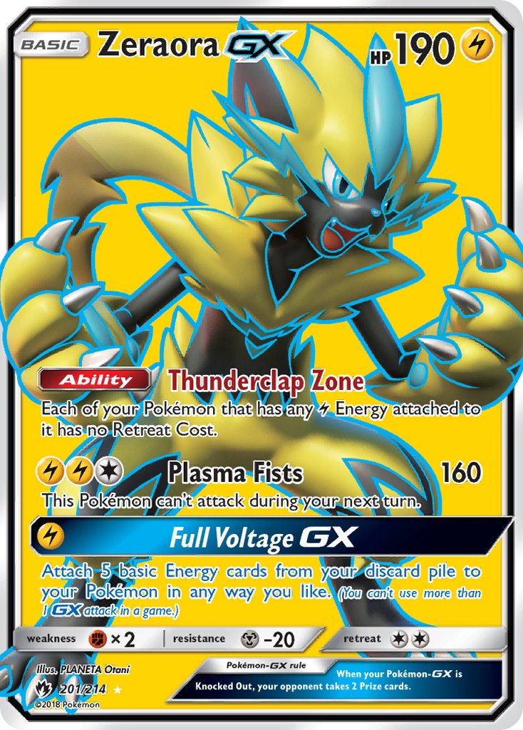 Zeraora-GX - 201 - Lost Thunder