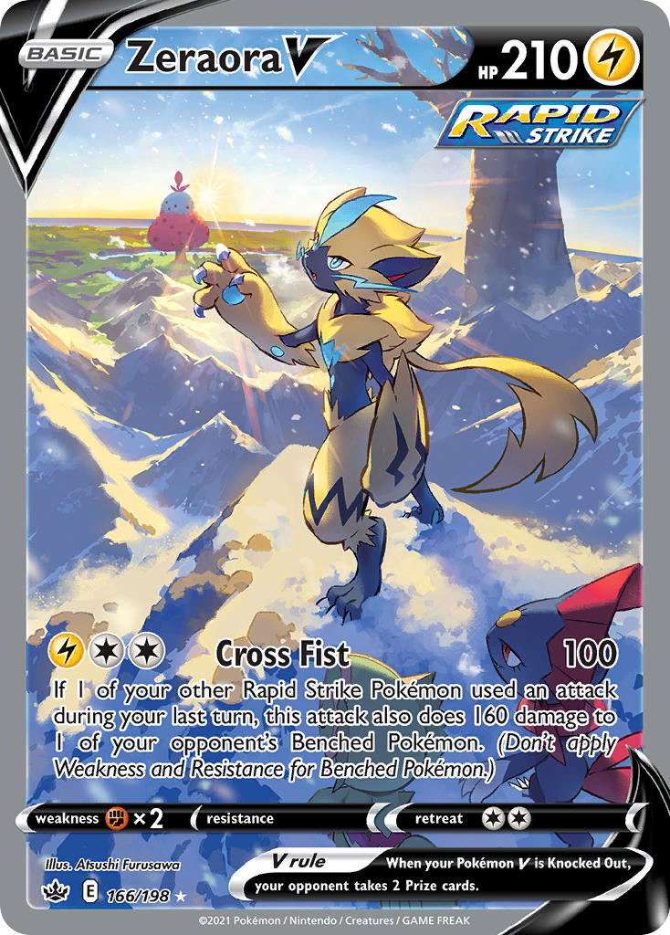 Zeraora (151/414), Busca de Cards