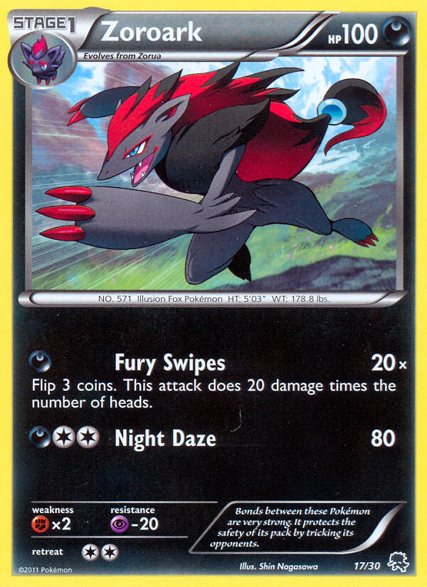 Zoroark - 17 - BW Trainer Kit Zoroark