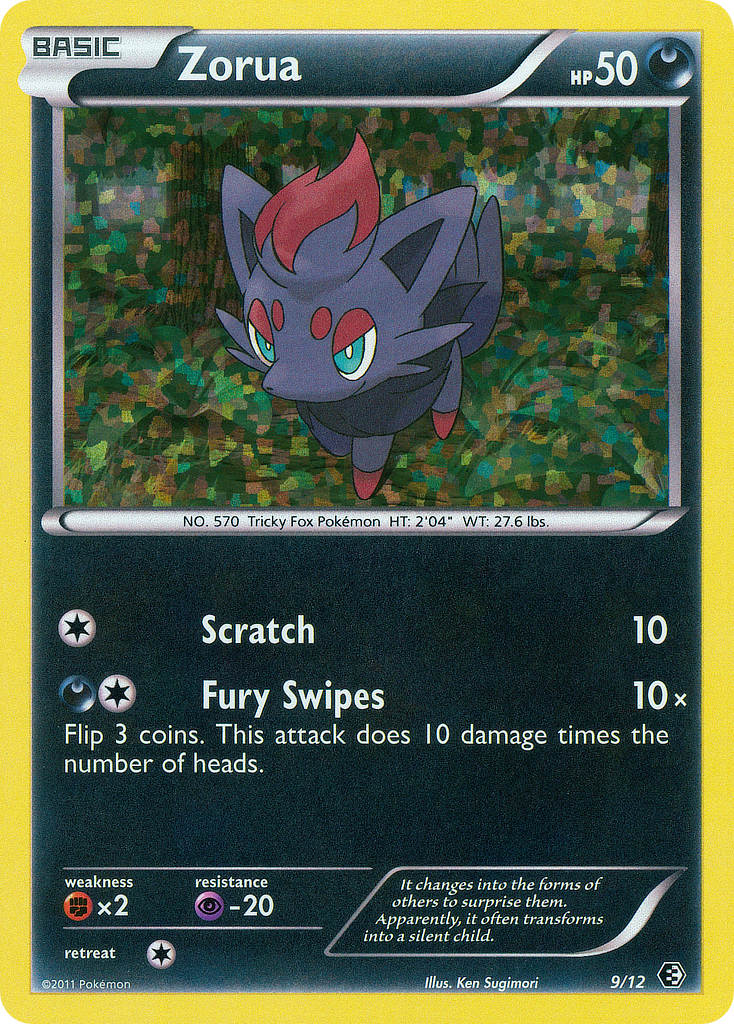 Zorua - 9 - McDonald's Collection 2011