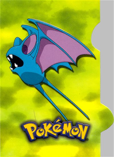 Zubat - 1 of 18 - Topps - Johto League Champions - front