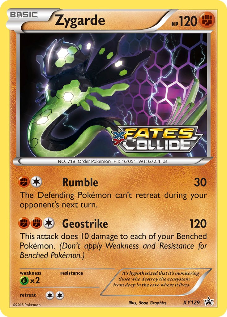 Zygarde - XY129 - XY Promos