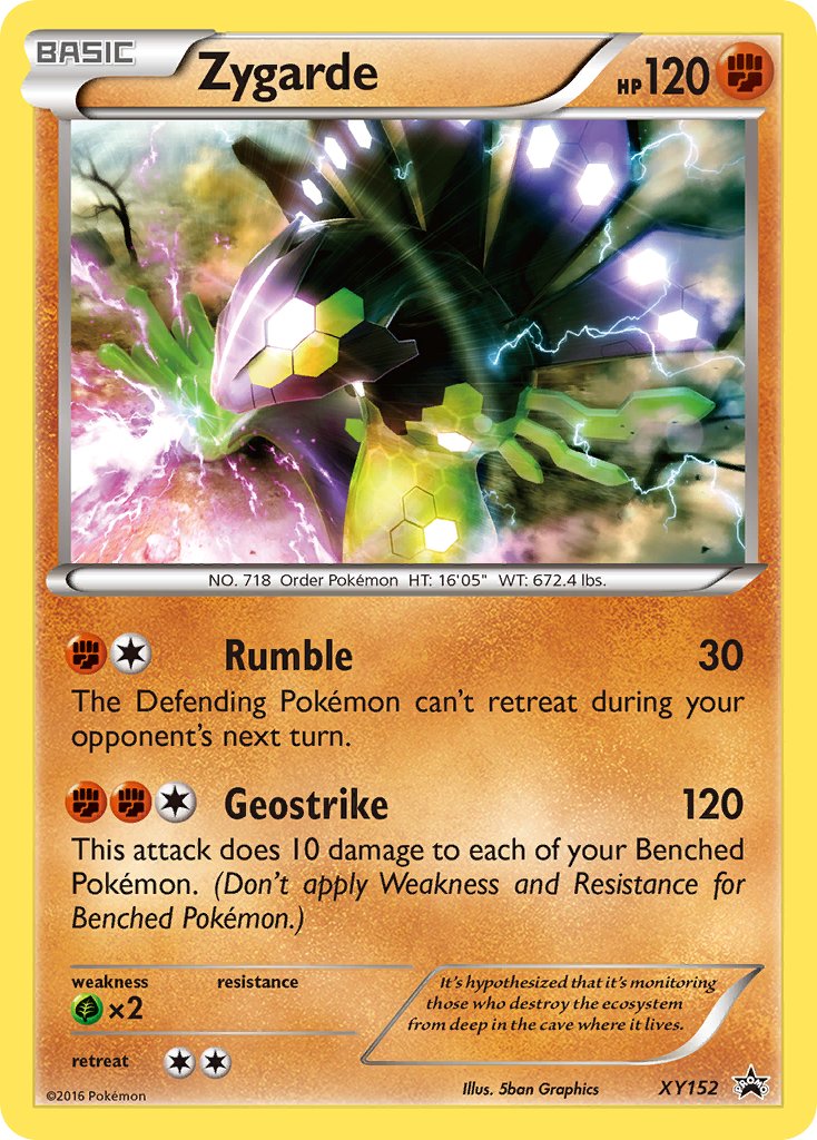 Zygarde - XY152 - XY Promos