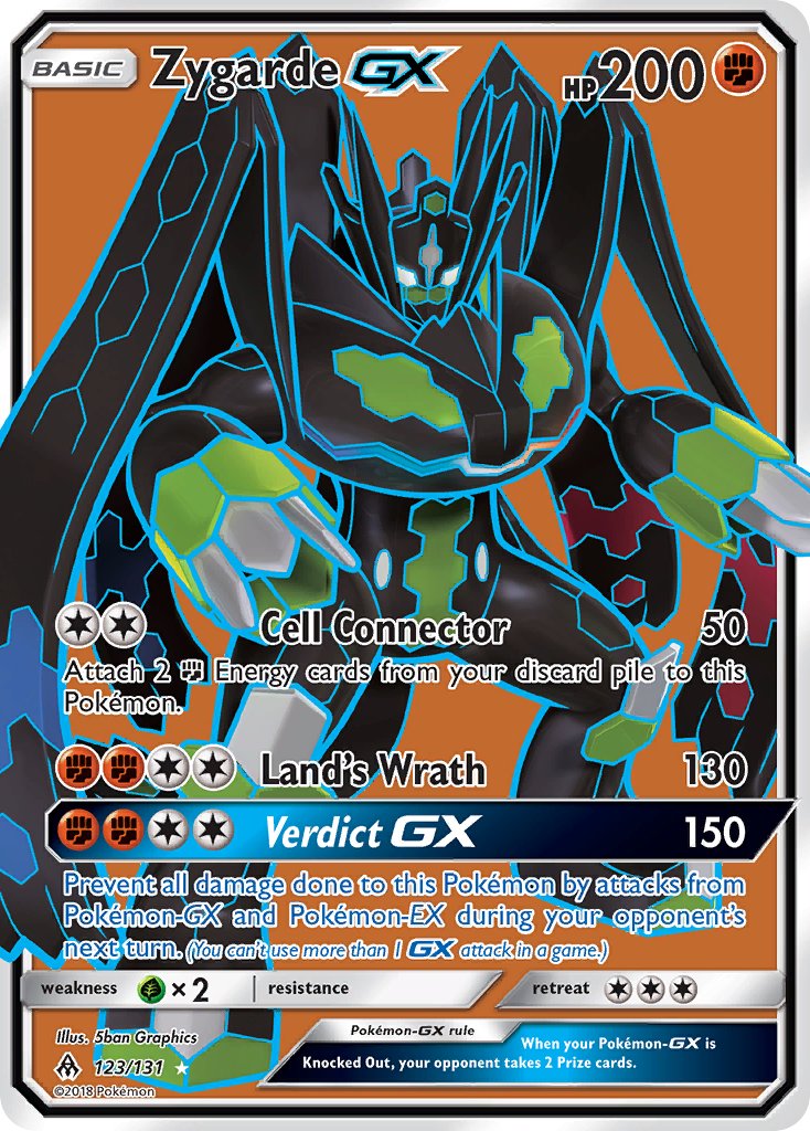 Zygarde-GX - 123 - Forbidden Light