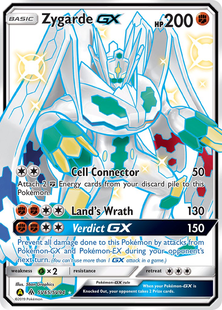 Zygarde-GX - SV65 - Forbidden Light