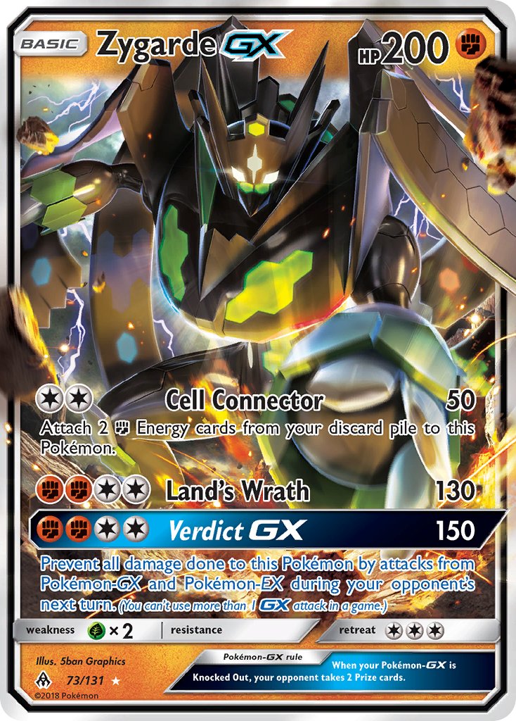 Zygarde-GX - 73 - Forbidden Light