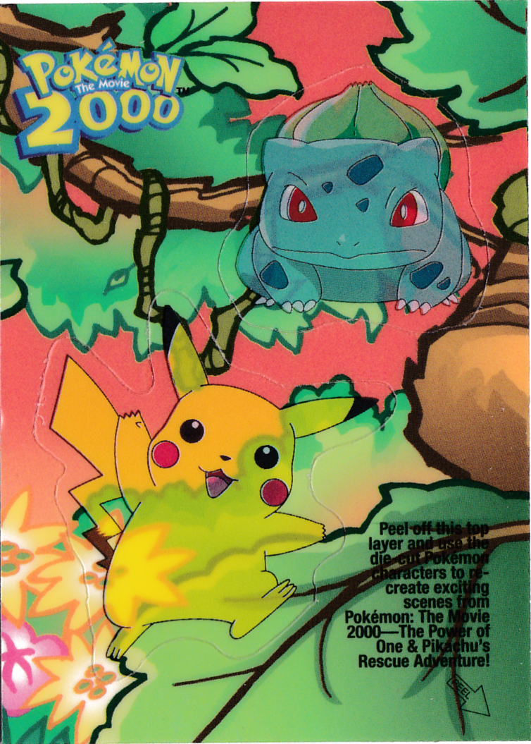 Bulbasaur and Pikachu