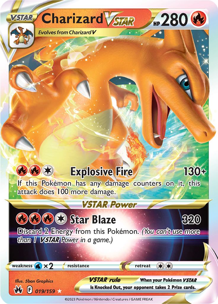 Charizard VSTAR - 019/159 - Crown Zenith