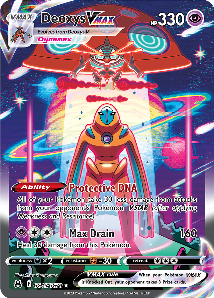 Deoxys VMAX - GG45/GG70 - Crown Zenith