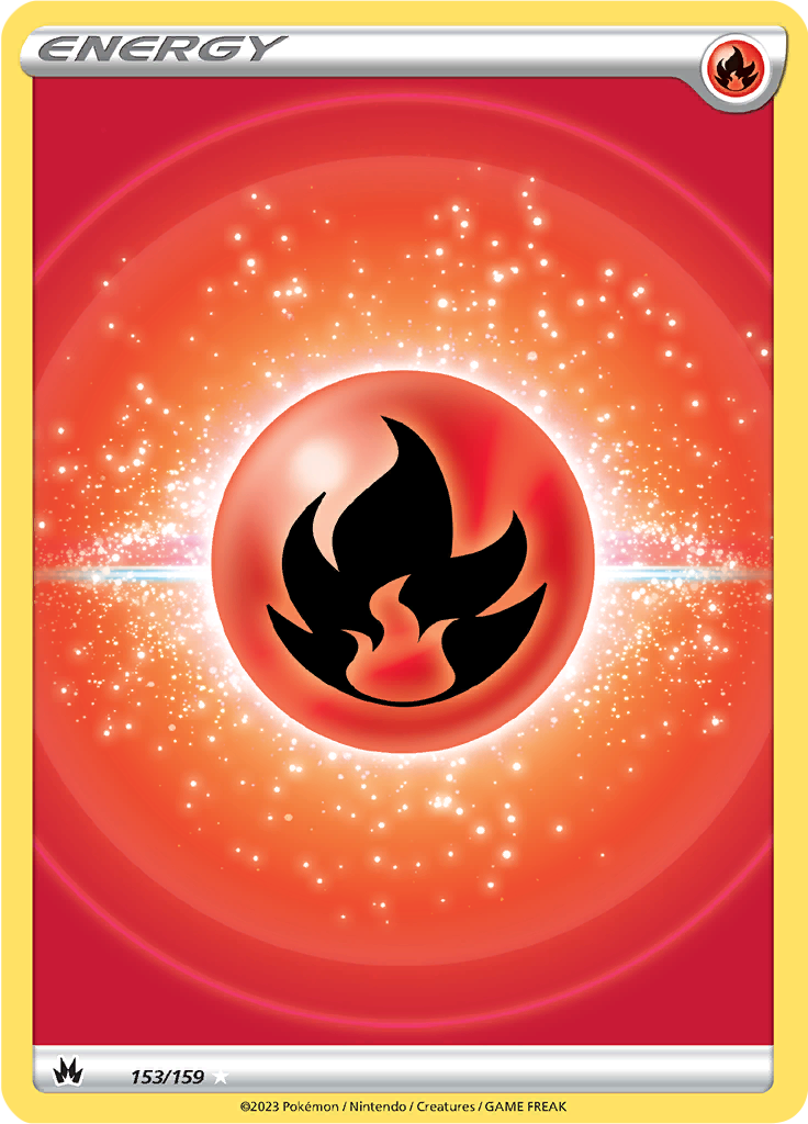 Fire Energy - 153/159 - Crown Zenith