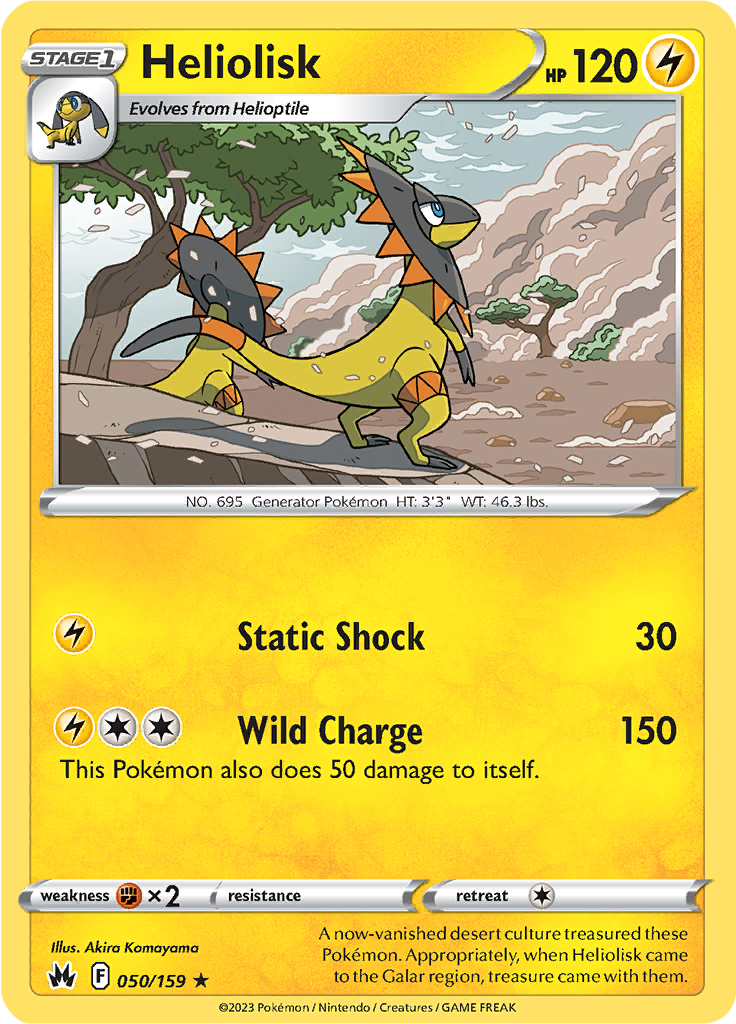 Heliolisk - Pokémon Elétrico Raro 37/106 - Pokemon Card Game