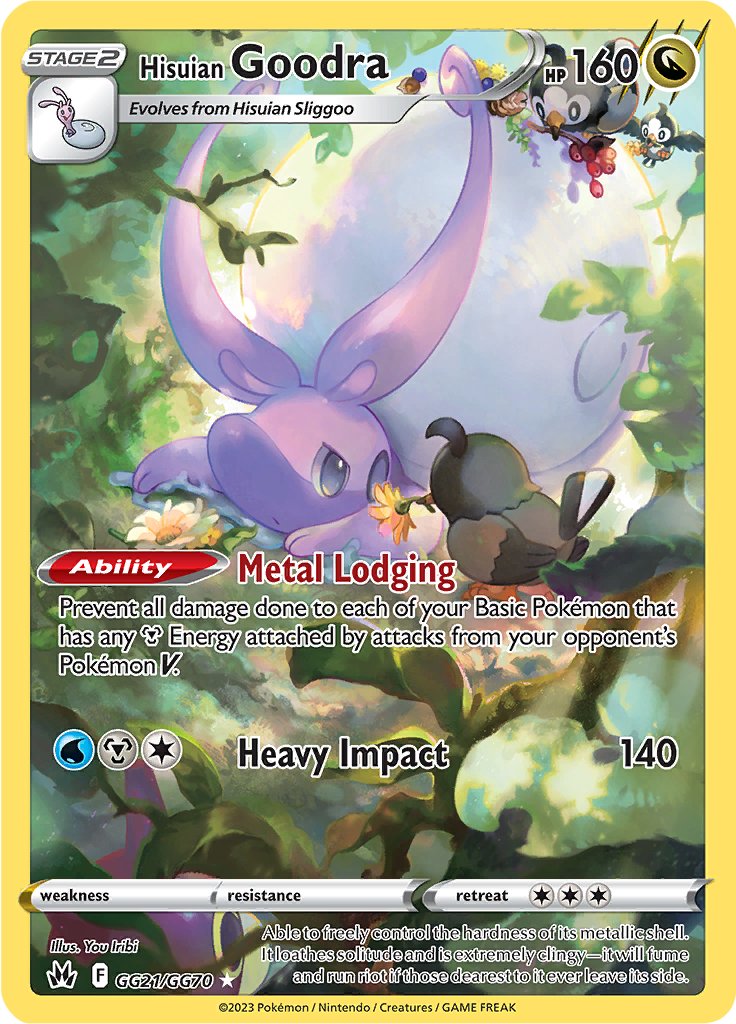 Hisuian Goodra - GG21/GG70 - Crown Zenith