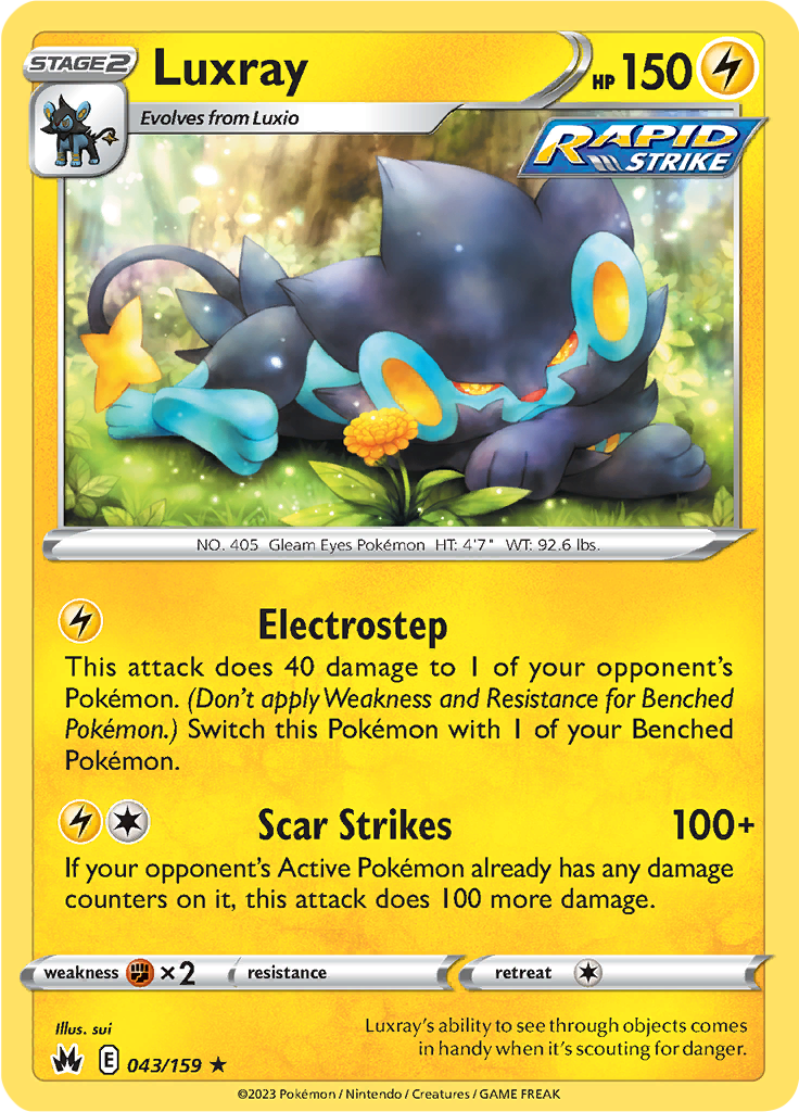 Luxray  Pokédex