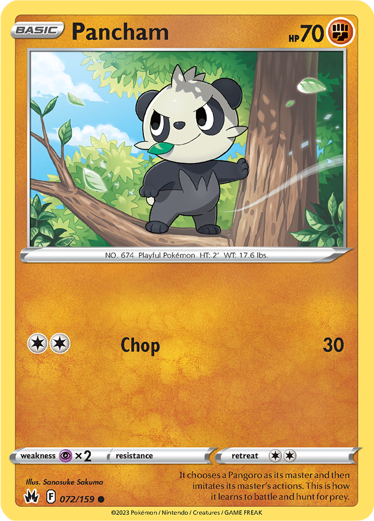 Pancham - 072/159 - Crown Zenith