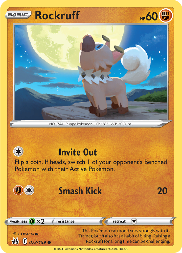 Rockruff - 073/159 - Crown Zenith