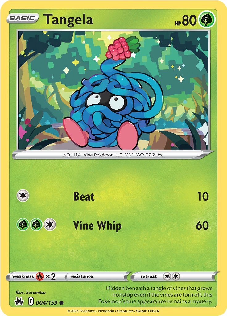 Tangela - 004/159 - Crown Zenith