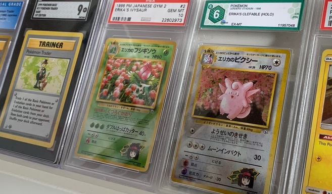 Graded Pokemon cards