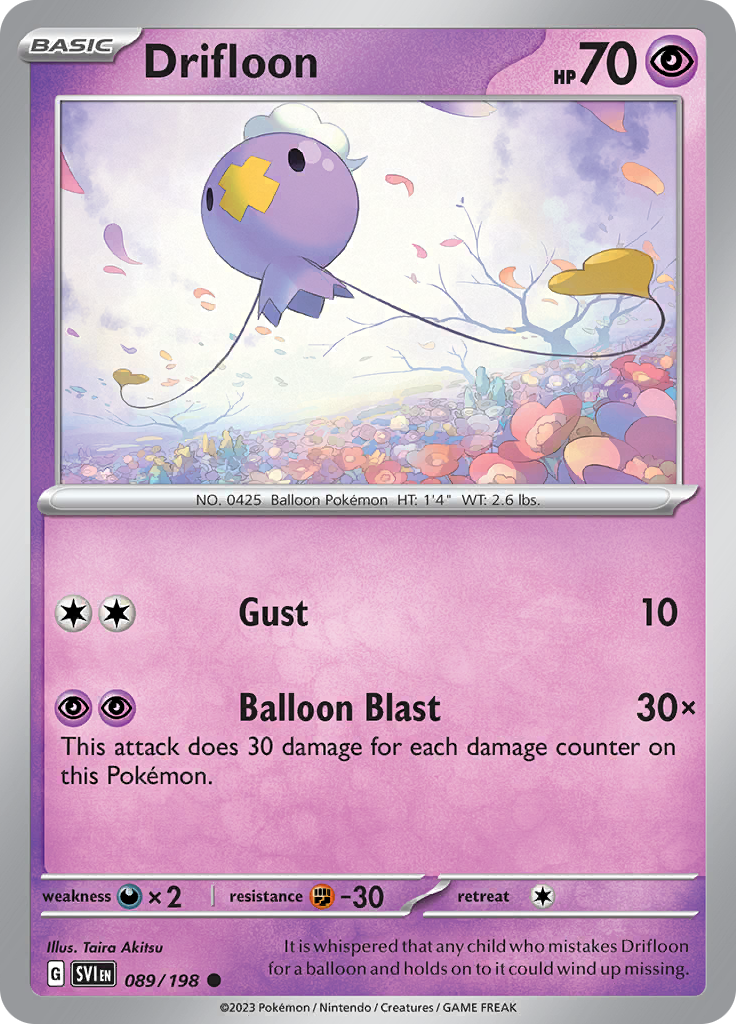 Drifloon-89-Scarlet-Violet