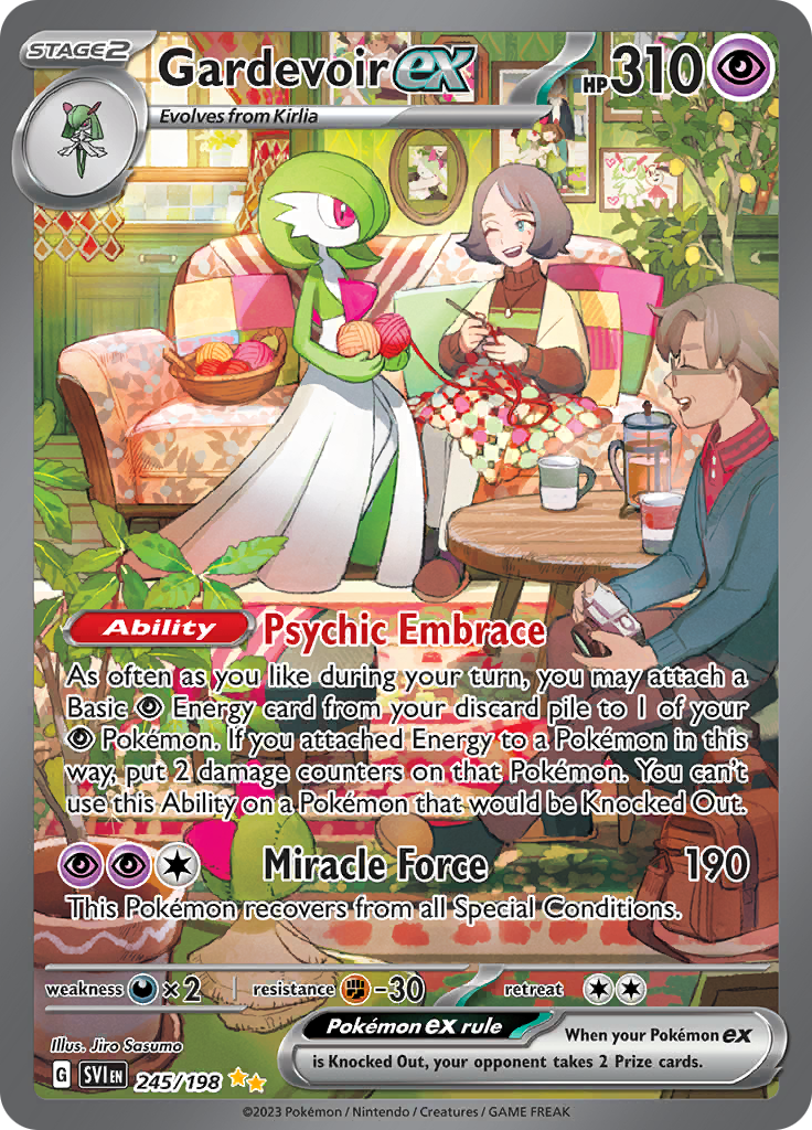 Gardevoir ex-245-Scarlet-Violet