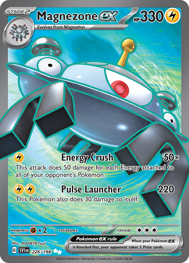 Magnezone ex-226-Scarlet-Violet