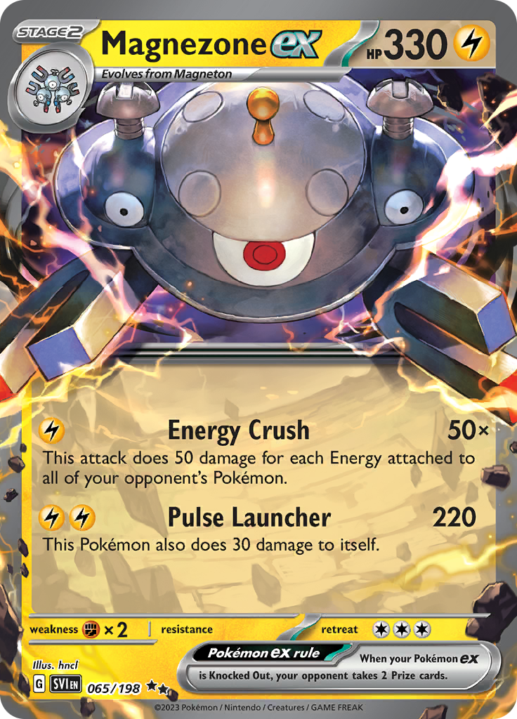 Magnezone ex-65-Scarlet-Violet