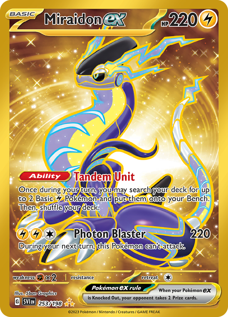 Miraidon ex Deck - PokemonCard